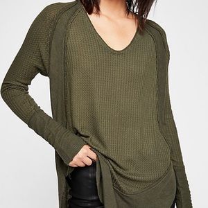 Free People thermal long sleeve